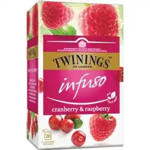 Чай Twinings фруктово-трав`яний журавлина, малина 20х3.4 г
