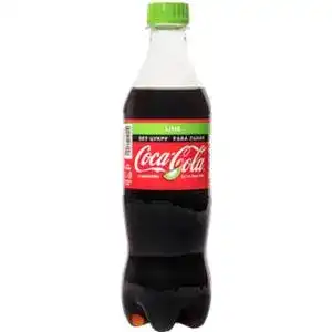 Напиток Coca-Cola Zero Lime безалкогольный сильногазированный 500 мл