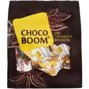 Цукерки ChocoBoom Золоті Каштани з кремовою начинкою та арахісом 180 г