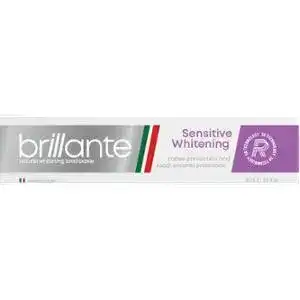 Зубна паста Brillante Sensitive Whitening профілактика карієсу 75 мл