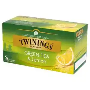 Чай зелений Twinings з лимоном 25х1.6 г