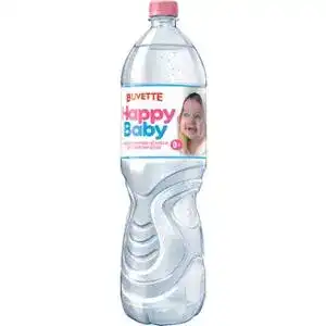 Вода Buvette Happy Baby питна для дітей від народження негазована 1.5 л