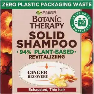 Шампунь Garnier Botanic Therapy Імбирне відновлення для виснаженого тонкого волосся твердий 60 г