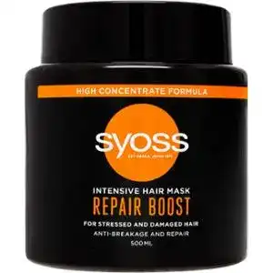 Маска Syoss Repair Boost інтенсивна для пошкодженого волосся 500 мл