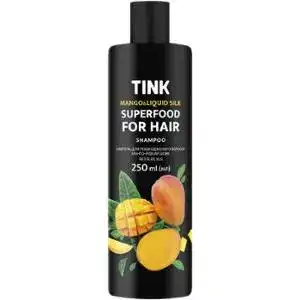 Шампунь Tink SuperFood Манго-Рідкий шовк для пошкодженого волосся 250 мл