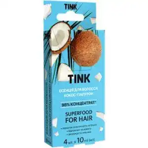 Концентрована есенція Tink Кокос-гіалурон для волосся 10 мл
