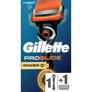 Cтанок Gillette Fusion5 ProGlide Power з 1 змінним картриджем