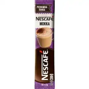 Напиток кофейный Nescafe Mokka растворимый в стиках 16 г