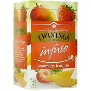 Чай Twinings фруктовий полуниця-манго 20 х 2 г