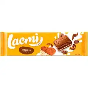 Шоколад Roshen Lacmi Tiramisu молочний з печивом 295 г