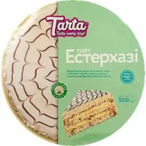 Торт повітряно-горіховий Естерхазі Tarta к/у 500г