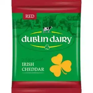 Сир Dublin Dairy Irish Cheddar Red твердий нарізний 48% 150 г