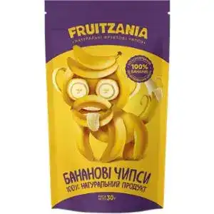 Бананові чипси Fruitzania 30 г