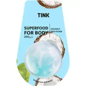 Бомбочка-гейзер для ванн Tink Coconut 200 г