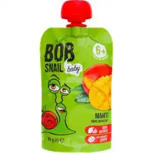 Пюре для детей Bob Snail Baby Манго от 6 месяцев 90 г