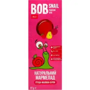Мармелад Bob Snail натуральний Грушево-малиново-буряковий 27 г