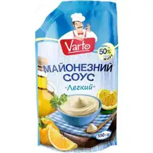 Майонезный соус Varto Легкий 50% 550 г