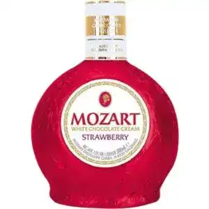 Лікер Mozart Cream Strawberry 15% 0.5 л
