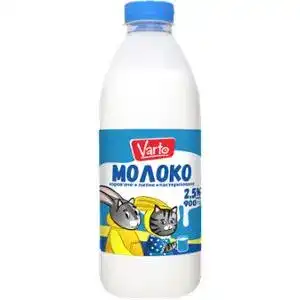 Молоко Varto 2.5% 900 г