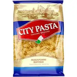 Макарони City Pasta спіральки 800 г
