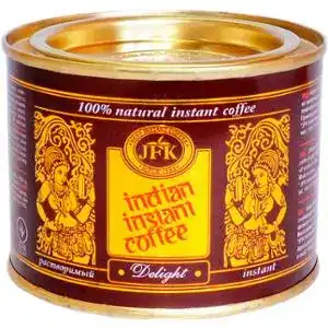 Кофе растворимый JFK Delight Indian Instant Coffee 45 г