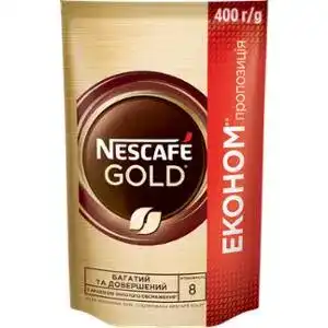 Кофе растворимый Nescafe Gold 400 г