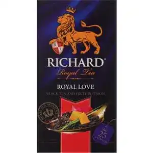 Чай Richard Royal Love чорний 25х2 г