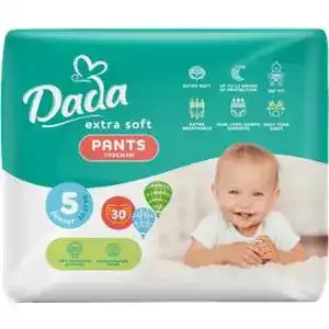 Трусики-підгузки Dada Extra Soft 5 12-17 кг 30 шт