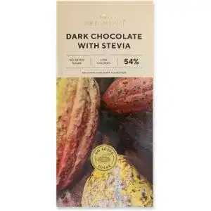 Шоколад чорний Millennium 54% зі стевією 100 г