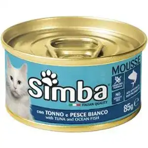 Консерви Monge Simba для котів з тунцем та океанічною рибою 85 г