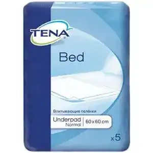 Пелюшки Tena Bed Normal 60х60см 5 шт