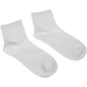 Шкарпетки ЧИСТА ВИГОДА! класичні білі жіночі р.23-25