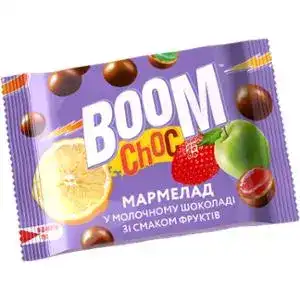 Драже Boom Choc мармелад у молочному шоколаді 80 г