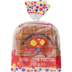 Хліб Цар Хліб тостовий нарізний 400 г