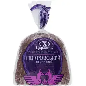 Хліб Цар Хліб Покровський житньо-пшеничний нарізний 350 г