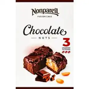 Тістечко Nonpareil Chocolate Nuts 3 шт 260 г