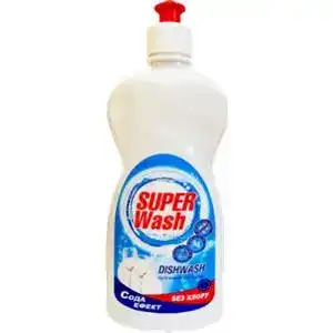 Средство для мытья посуды SuperWash Сода 500 мл