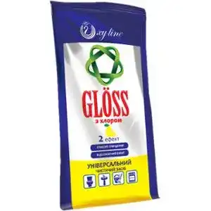 Универсальное чистящее средство GLOSS с хлором 400 г