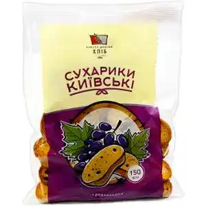 Сухарики Добра грінка Киевские хлебобулочные сдобные 150 г