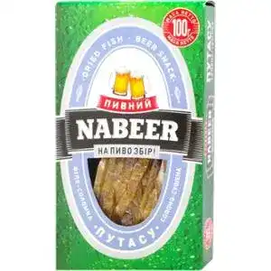 Путасу Пивний Nabeer філе-соломка солоне сушене 100 г
