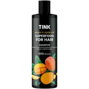 Шампунь Tink Манго-Рідкий шовк для пошкодженого волосся 500 мл