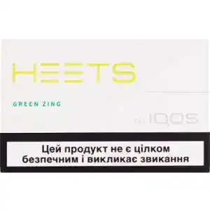 Стіки для нагрівання тютюну HEETS Green Zing 20 шт.
