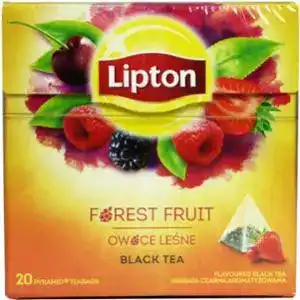 Чай Lipton Forest Fruit чорний 20 х 1.7 г