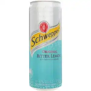 Напій Schweppes Bitter Lemon безалкогольний сильногазовий 250 мл
