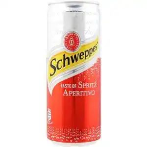 Напій Schweppes Spritz Aperitivo безалкогольний сильногазовий 250 мл