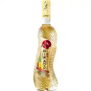Напій винний Mikado Ананас білий солодкий слабоалкогольний 6-6.9% 0.7 л