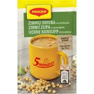 Крем-суп швидкого приготування Maggi з грінками гороховий 22 г