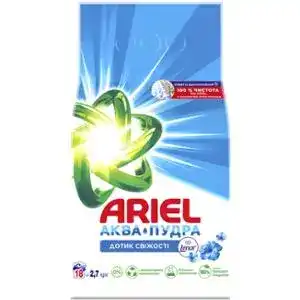 Пральний порошок Ariel Lenor Аква-Пудра Дотик свіжості 2.7 кг
