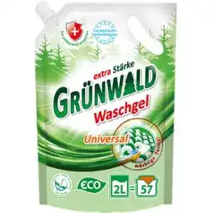 Гель для прання Grunwald Universal для кольорових та білих тканин 2 л