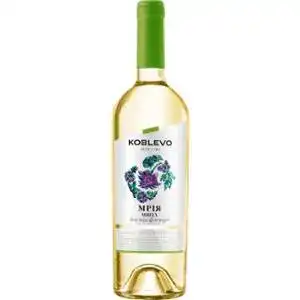 Вино Koblevo Мрія біле напівсолодке 9-12% 0.75 л